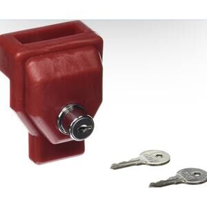 Set of 9 Plastic Air Brake Glad Hand Locks 3 Keys